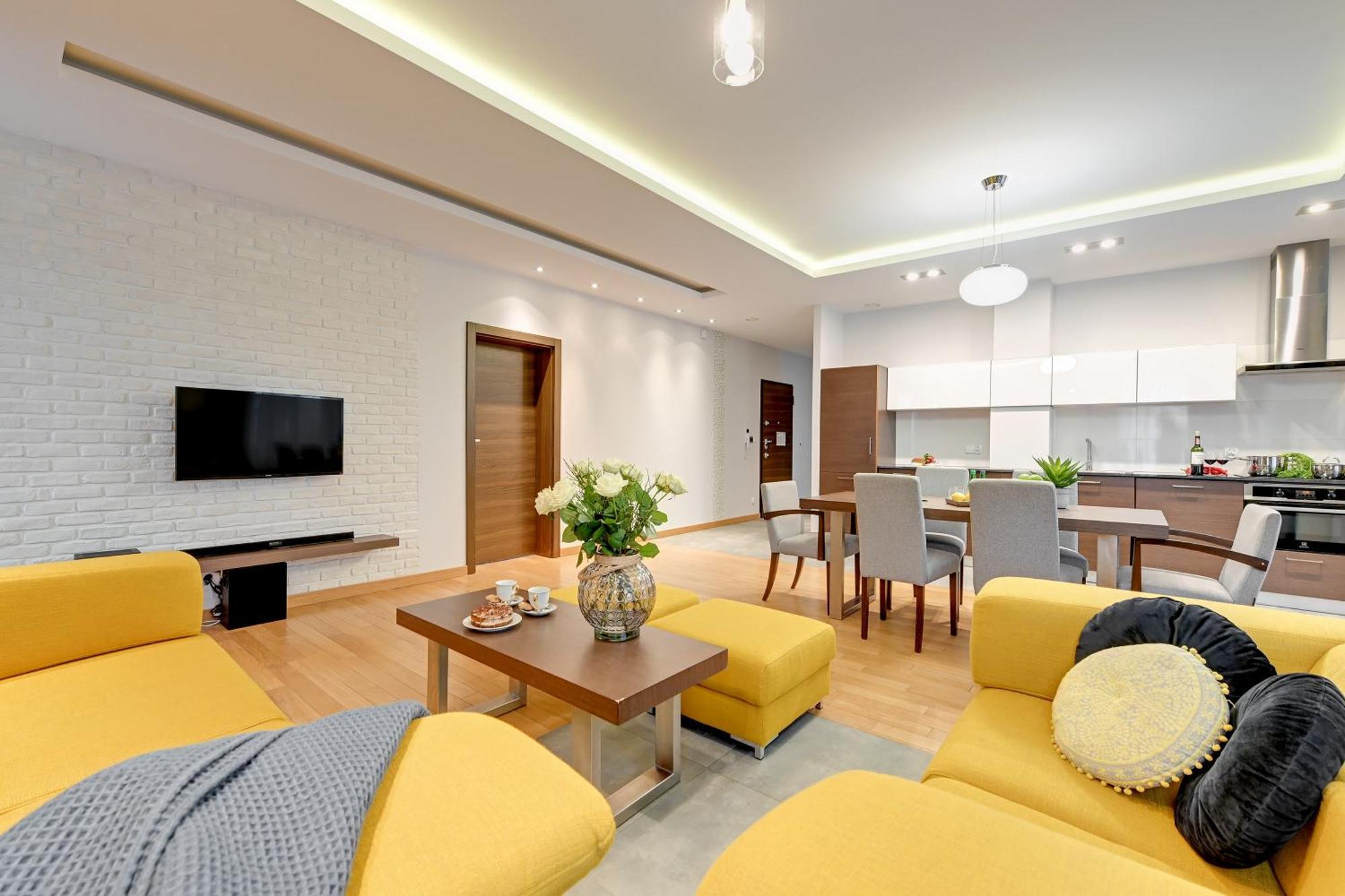 Premium Residence By Welcome Apartment 格但斯克 外观 照片